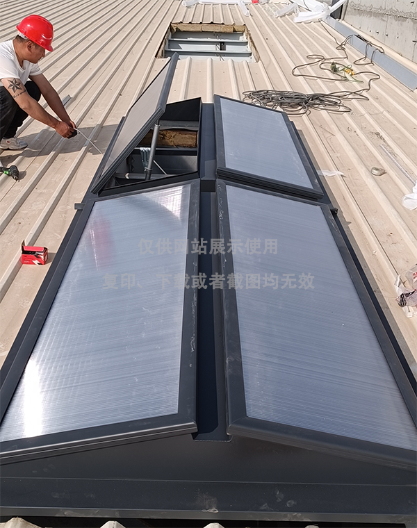 兰州王老吉生产车间精河排烟天窗