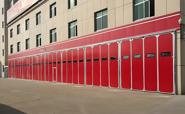 精河工业折叠门 精河工业折叠门