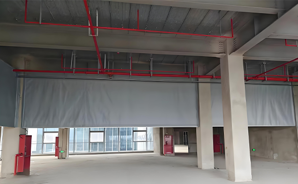 精河防火布挡烟垂壁