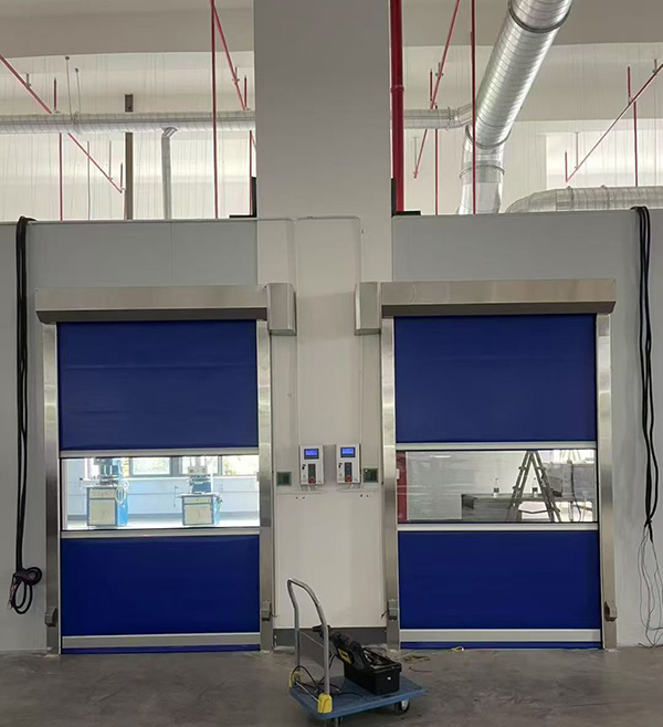精河快速精河卷帘门助力食品加工车间环境升级